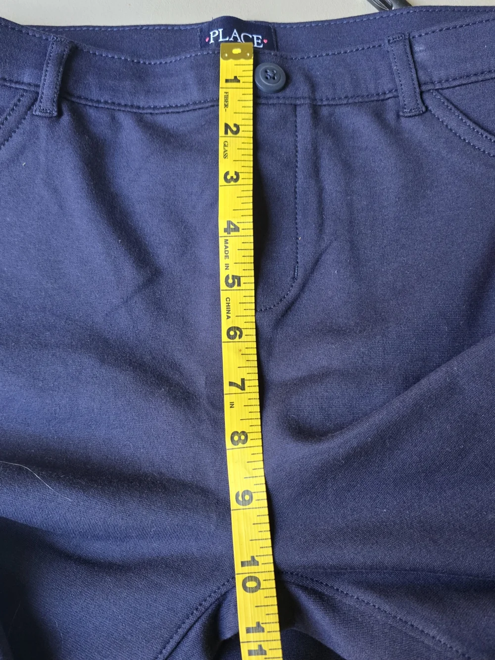 The Children's Place Navy Blue Ponte Pull-On Leggings
